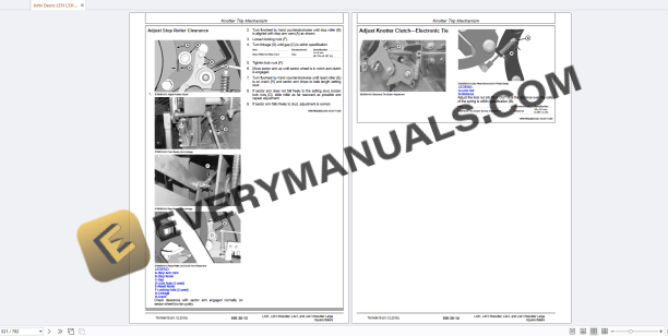 John Deere L331 L341 Precutter Large Square Balers Repair Technical Manual TM148419 PDF 6 John Deere L331 L341 Precutter Large Square Balers Repair Technical Manual TM148419 PDF - Image 4