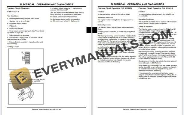 John Deere X740 X744 X748 X749 North America Ultimate Tractor Diagnostic Repair Technical Manual TM2350 PDF 5 John Deere X740 X744 X748 X749 North America Ultimate Tractor Diagnostic Repair Technical Manual TM2350 PDF - Image 3