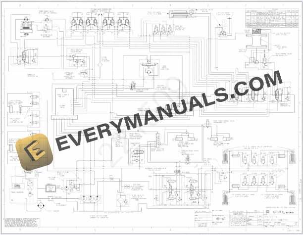 Grove AT400 Crane Schematic, Operators, Parts and Service Manual 6 Grove AT400 Crane Schematic, Operators, Parts and Service Manual - Image 4