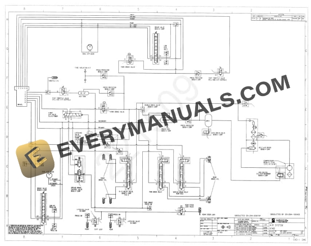 Grove AT400 Crane Schematic, Operators, Parts and Service Manual 7 Grove AT400 Crane Schematic, Operators, Parts and Service Manual - Image 5