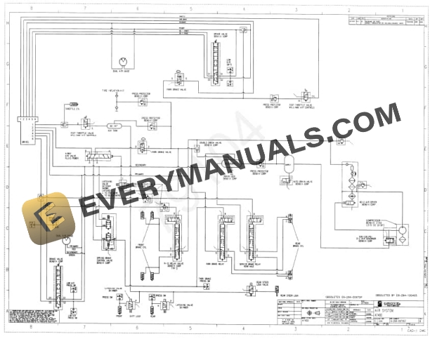 Grove AT422 Crane Schematic, Operators, Parts and Service Manual 6 Grove AT422 Crane Schematic, Operators, Parts and Service Manual - Image 4