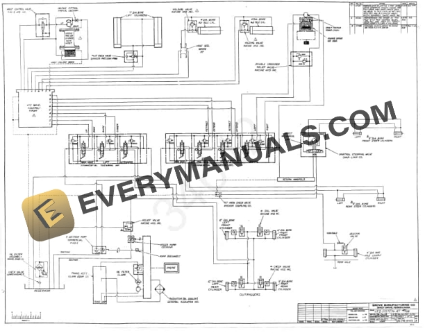 Grove RT49 Crane Schematic, Parts, Operation Instruction Maintenance Manual 7 Grove RT49 Crane Schematic, Parts, Operation Instruction Maintenance Manual - Image 5
