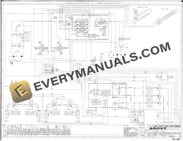 Grove RT620S Crane Schematic, Operators, Parts and Service Manual 7 Grove RT620S Crane Schematic, Operators, Parts and Service Manual - Image 5
