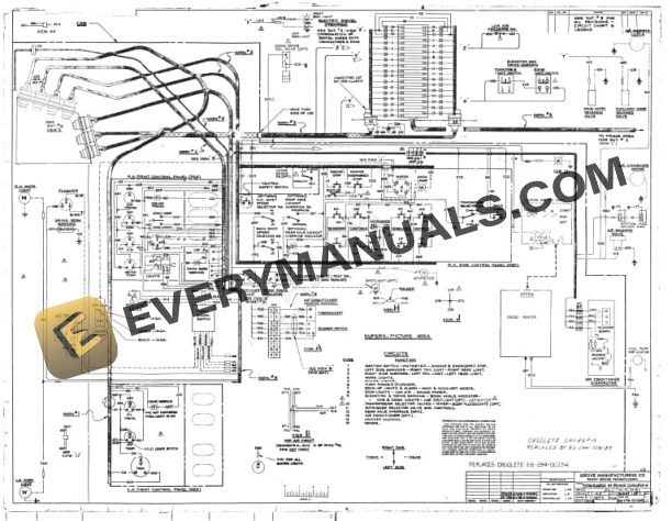 Grove RT755 Crane Schematic, Operators, Parts and Service Manual 6 Grove RT755 Crane Schematic, Operators, Parts and Service Manual - Image 4