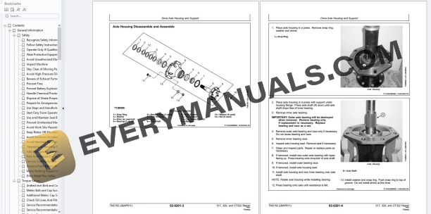 John Deere 317 320 CT322 Skid Steer Compact Track Loader Repair Technical Manual TM2152 PDF 6 John Deere 317 320 CT322 Skid Steer Compact Track Loader Repair Technical Manual TM2152 PDF - Image 4