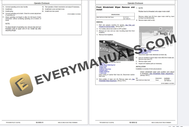 John Deere 640L-II 648L-II 748L-II Skidder Repair Technical Manual TM14338X19 PDF 3 John Deere 640L-II 648L-II 748L-II Skidder Repair Technical Manual TM14338X19 PDF - Image 3