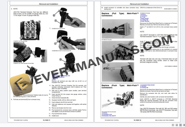 John Deere 640L-II 648L-II 748L-II Skidder Repair Technical Manual TM14338X19 PDF 5 John Deere 640L-II 648L-II 748L-II Skidder Repair Technical Manual TM14338X19 PDF - Image 5