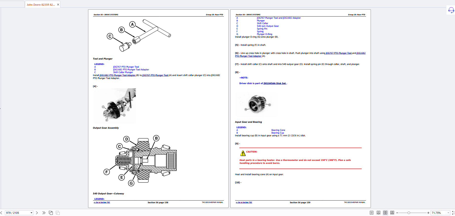 John Deere 8235R 8260R 8285R 8310R 8335R 8360R Tractor Repair Manual TM110319 PDF 7 John Deere 8235R 8260R 8285R 8310R 8335R 8360R Tractor Repair Manual TM110319 PDF - Image 5