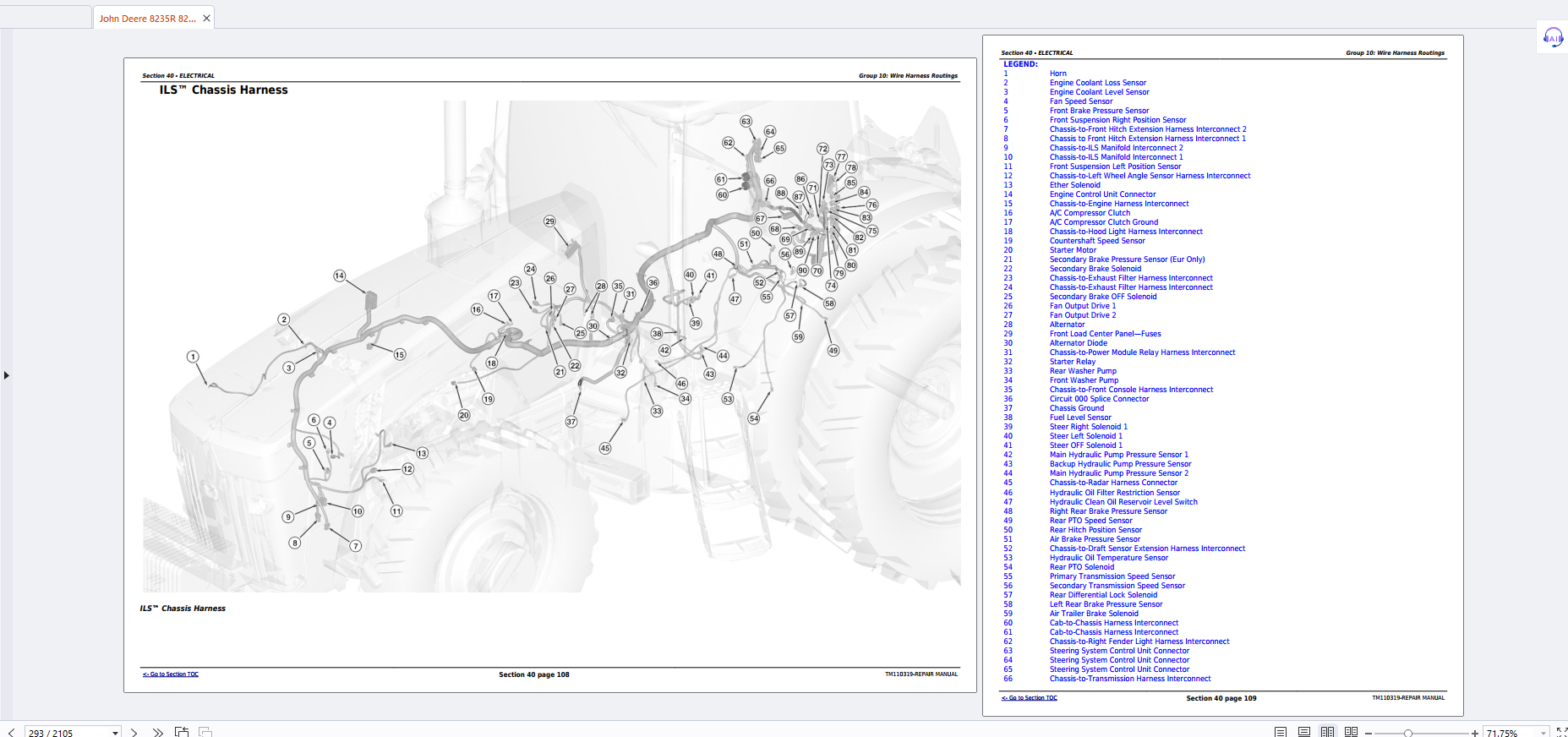John Deere 8235R 8260R 8285R 8310R 8335R 8360R Tractor Repair Manual TM110319 PDF 5 John Deere 8235R 8260R 8285R 8310R 8335R 8360R Tractor Repair Manual TM110319 PDF - Image 3