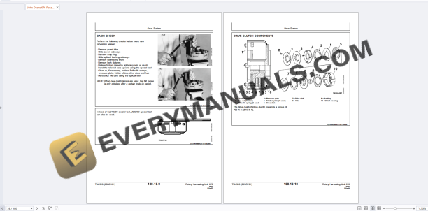 John Deere 676 Forage Harvester Technical Manual TM4528 19JUN95 PDF 4 John Deere 676 Forage Harvester Technical Manual TM4528 19JUN95 PDF - Image 4