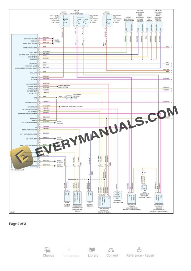 Porsche 911 GT3 (991) 2014 Electrical Diagrams F6-3.8L
