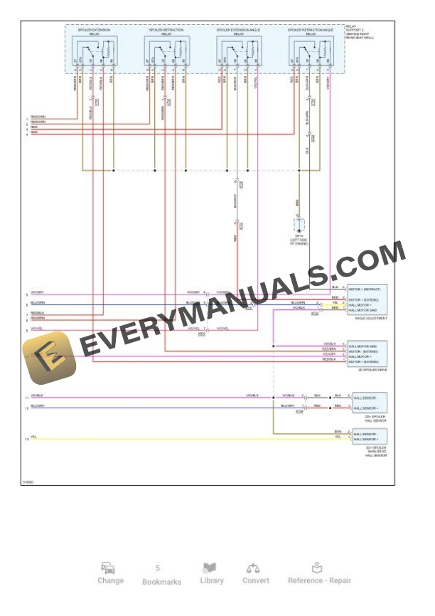 Porsche 911 Turbo AWD (991) 2016 Electrical Diagrams F6-3.8L Turbo