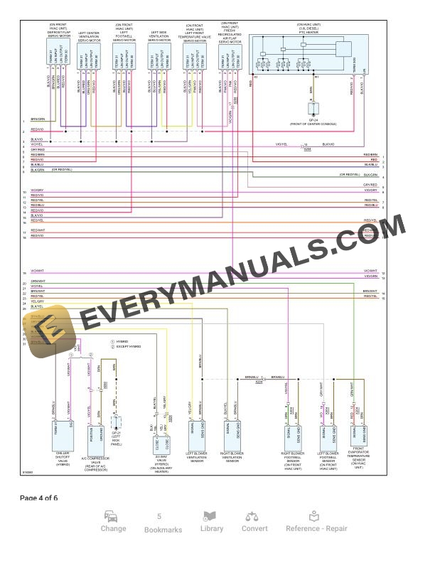 Porsche Cayenne Turbo (92A) 2016 Electrical Diagrams V8-4.8L Turbo 4 Porsche Cayenne Turbo (92A) 2016 Electrical Diagrams V8-4.8L Turbo - Image 2