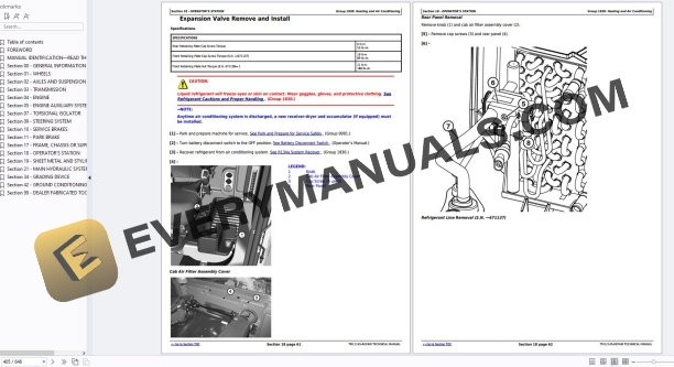 John Deere 870G 870GP 872G 872GP Motor Grader Repair Manual TM12145 27SEP23 6 John Deere 870G 870GP 872G 872GP Motor Grader Repair Manual TM12145 27SEP23 - Image 4