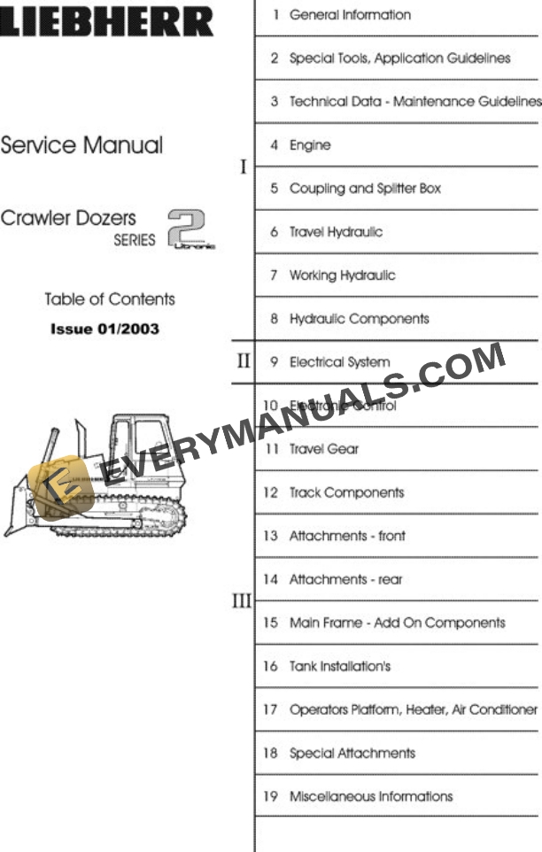 John Deere 950C 1050C Crawler Service Manual TM1946 PDF