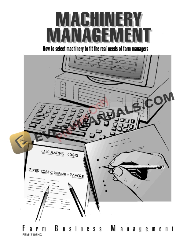 John Deere FOSFMO Machinery Management - Textbook Farm Business Management FBM17106NC 04SEP08