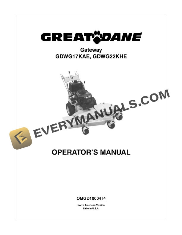 John Deere GDWG17KAE GDWG22KHE Gateway Operator Manual OMGD10004 1
