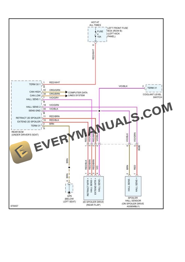 Porsche 718 Boxster (982) 2019 Electrical Diagrams F4-2.0L Turbo