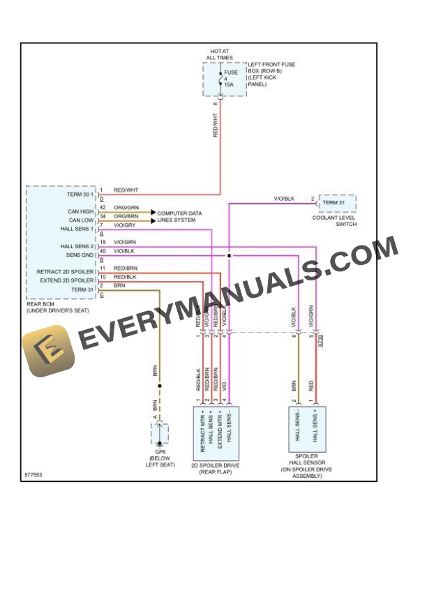Porsche 718 Cayman 982 2017 Electrical Diagrams F4 2.0L Turbo
