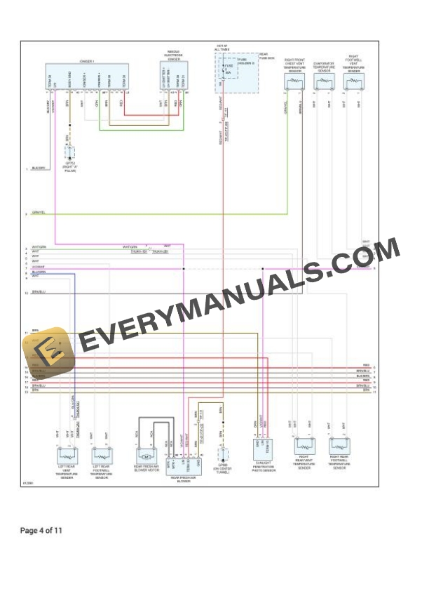 Porsche Cayenne Turbo GT (9YA) 2022 Electrical Diagrams V8-4.0L Turbo 4 Porsche Cayenne Turbo GT (9YA) 2022 Electrical Diagrams V8-4.0L Turbo - Image 2