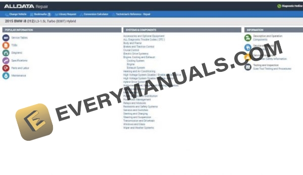 Alldata Online for Workshop Manual and Wiring Diagram Update 2024 For 1 Year 11 Alldata Online for Workshop Manual and Wiring Diagram Update 2024 For 1 Year - Image 9