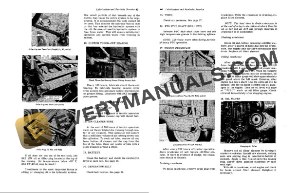 John Deere 1010 Series Tractor Operator Manual OMT19260 4 John Deere 1010 Series Tractor Operator Manual OMT19260 - Image 2