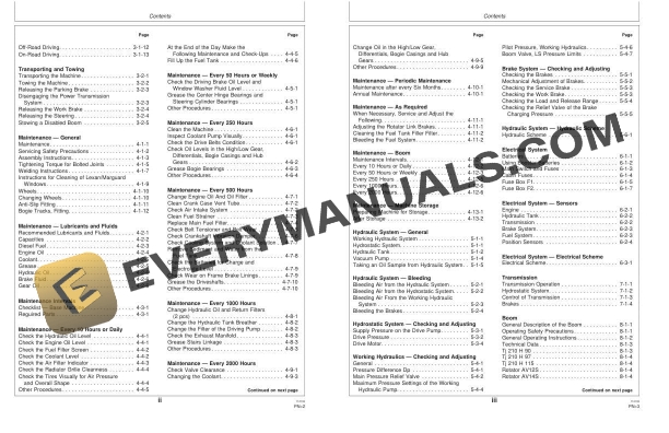 John Deere 1270D Harvester Operator Manual OMF063723 4 John Deere 1270D Harvester Operator Manual OMF063723 - Image 2