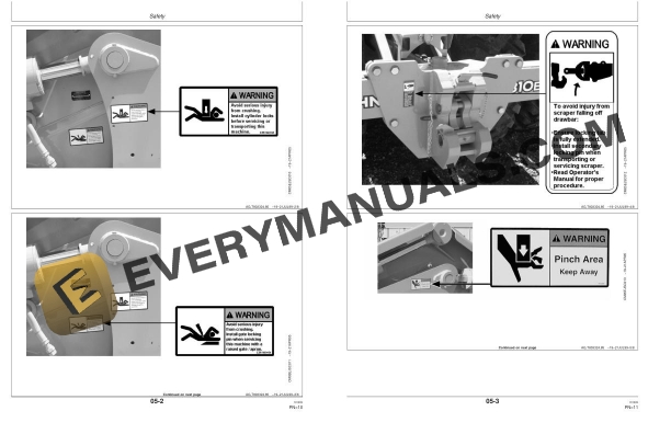 John Deere 1512E, 1810E, 1814E, 2112E Ejector Scraper Operator Manual OMCM2040 4 John Deere 1512E, 1810E, 1814E, 2112E Ejector Scraper Operator Manual OMCM2040 - Image 2