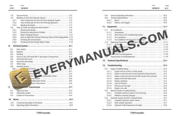 John Deere 1758 Forwarder Operator Manual OMF062130 4 John Deere 1758 Forwarder Operator Manual OMF062130 - Image 2