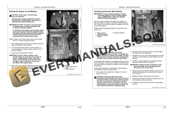 John Deere 17D Excavator Operator Manual OMT228734 4 John Deere 17D Excavator Operator Manual OMT228734 - Image 2