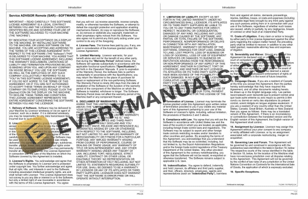 John Deere 2154G Forestry Excavator Operator Manual OMT361330X19 4 John Deere 2154G Forestry Excavator Operator Manual OMT361330X19 - Image 2