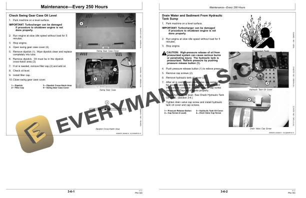 John Deere 245GLC Excavator Operator Manual OMT319598 4 John Deere 245GLC Excavator Operator Manual OMT319598 - Image 2