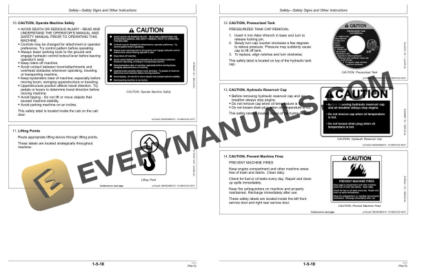 John Deere 2656GLC Log Loader Operator Manual OMT388073X19 4 John Deere 2656GLC Log Loader Operator Manual OMT388073X19 - Image 2