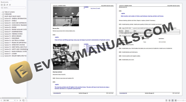 John Deere 304H Loader Repair Manual TM1864 30APR01 4 John Deere 304H Loader Repair Manual TM1864 30APR01 - Image 2