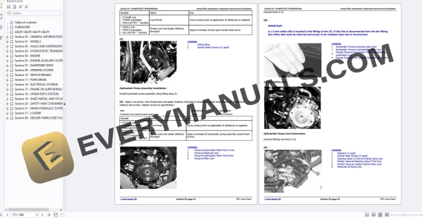 John Deere 304H Loader Repair Manual TM1864 30APR01 6 John Deere 304H Loader Repair Manual TM1864 30APR01 - Image 4