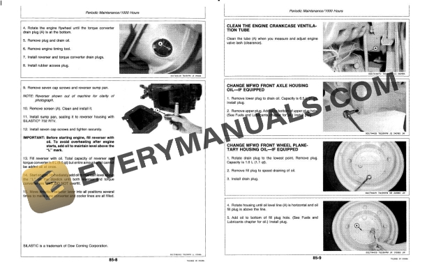 John Deere 310C Backhoe Loader Operator Manual OMT83190 4 John Deere 310C Backhoe Loader Operator Manual OMT83190 - Image 2