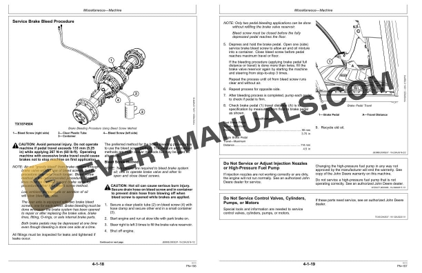 John Deere 310L Backhoe Loader Operator Manual OMT390394X19 4 John Deere 310L Backhoe Loader Operator Manual OMT390394X19 - Image 2