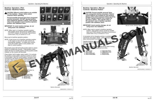 John Deere 310L Backhoe Loader Operator Manual OMT446049X019 4 John Deere 310L Backhoe Loader Operator Manual OMT446049X019 - Image 2