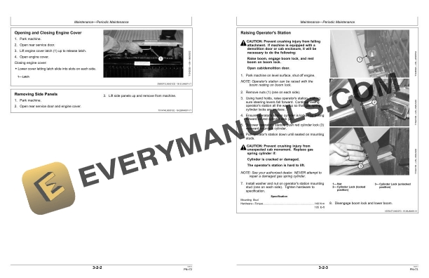 John Deere 317, 320 Skid Steer Operator Manual OMT205050 4 John Deere 317, 320 Skid Steer Operator Manual OMT205050 - Image 2