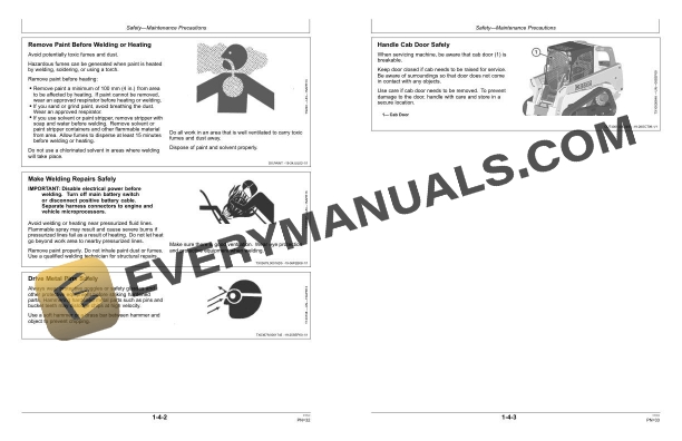 John Deere 319D, 323D Compact Track Loader Operator Manual OMT253019 4 John Deere 319D, 323D Compact Track Loader Operator Manual OMT253019 - Image 2