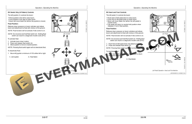 John Deere 319E, 323E Compact Track Loader Operator Manual OMT312544 4 John Deere 319E, 323E Compact Track Loader Operator Manual OMT312544 - Image 2