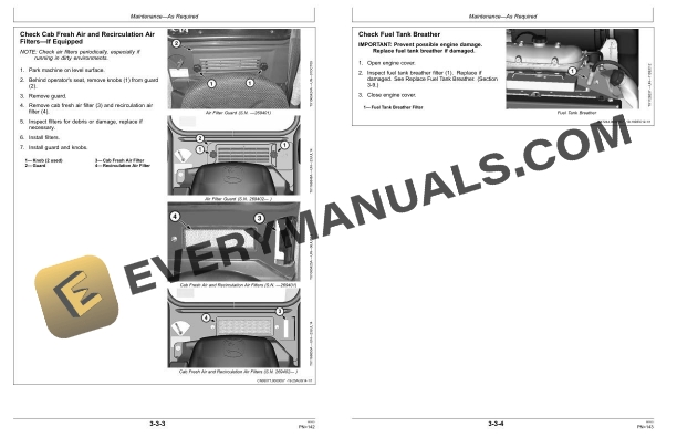 John Deere 329E, 333E Compact Track Loader Operator Manual OMT306304 4 John Deere 329E, 333E Compact Track Loader Operator Manual OMT306304 - Image 2