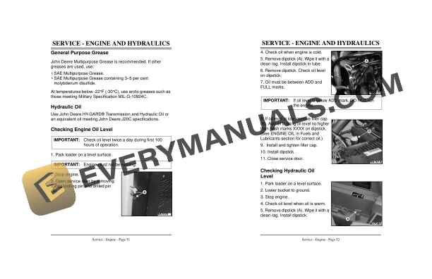 John Deere 3375 Skid Steer Loader Operator Manual OMM120644 4 John Deere 3375 Skid Steer Loader Operator Manual OMM120644 - Image 2