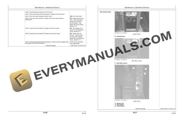 John Deere 345GLC Excavator Operator Manual OMT410225X19 4 John Deere 345GLC Excavator Operator Manual OMT410225X19 - Image 2