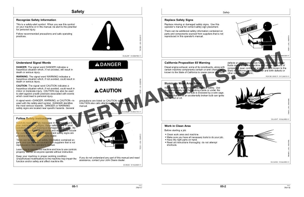 John Deere 4.5L EWX OEM Diesel Engine (Final Tier 4 Stage IV Platform) Operator Manual OMRG39901 4 John Deere 4.5L EWX OEM Diesel Engine (Final Tier 4 Stage IV Platform) Operator Manual OMRG39901 - Image 2