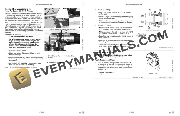 John Deere 410 P Backhoe Loader Operator Manual OMT475673X019 4 John Deere 410 P Backhoe Loader Operator Manual OMT475673X019 - Image 2