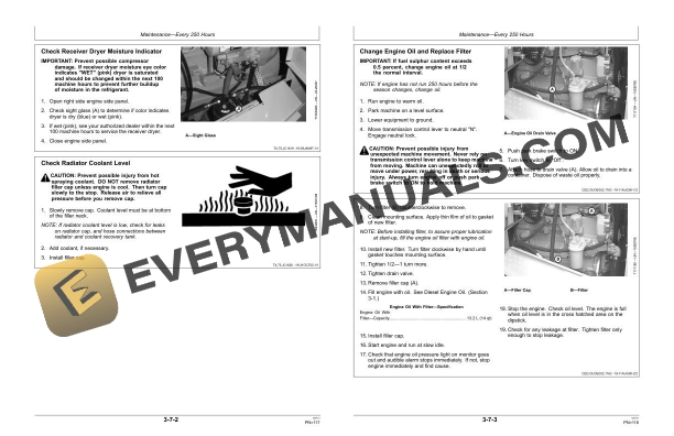 John Deere 444H Loader, TC44H Tool Carrier Operator Manual OMT195358 4 John Deere 444H Loader, TC44H Tool Carrier Operator Manual OMT195358 - Image 2