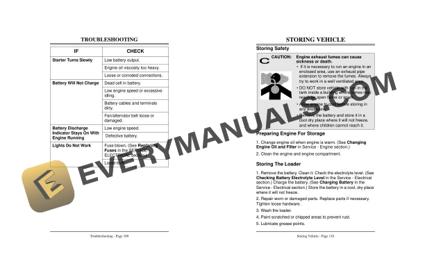 John Deere 4475, 5575 Skid Steer Loader Operator Manual OMM123744 4 John Deere 4475, 5575 Skid Steer Loader Operator Manual OMM123744 - Image 2