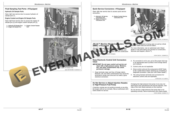 John Deere 450 P Crawler Dozer Operator Manual OMT480069X019 4 John Deere 450 P Crawler Dozer Operator Manual OMT480069X019 - Image 2