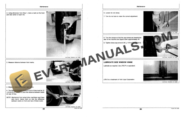 John Deere 510B Backhoe Loader Operator Manual OMT79036 4 John Deere 510B Backhoe Loader Operator Manual OMT79036 - Image 2